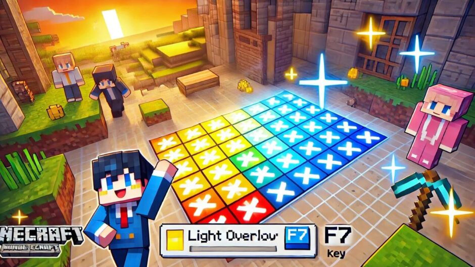 Minecraft Mod Light Overlay