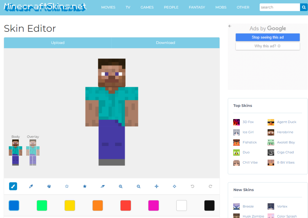 Skin Editor