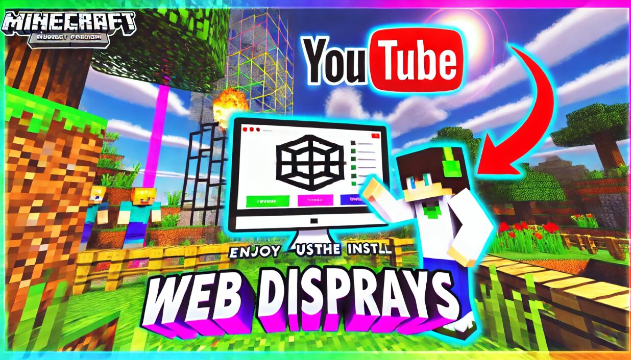 Minecraft Web Displays Mod Web Display Mod Minecraft Bedrock XPEV